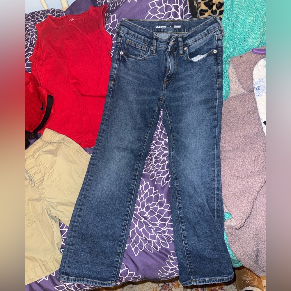 Old Navy Boys Blue Jeans 8